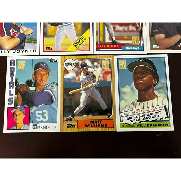 2001 Topps 50th Anniversary Lot Of 16 Reprint Cards Jackson Smith Deion - Picture 7 of 8